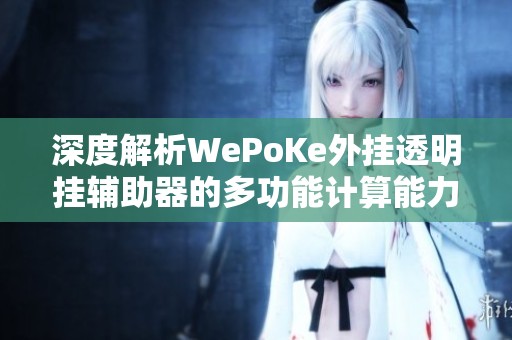 深度解析WePoKe外挂透明挂辅助器的多功能计算能力