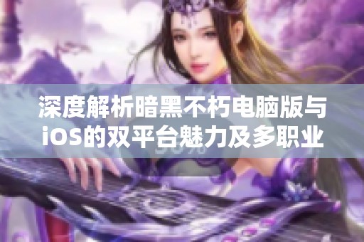 深度解析暗黑不朽电脑版与iOS的双平台魅力及多职业技能揭秘