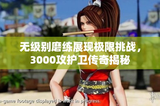 无级别磨练展现极限挑战，3000攻护卫传奇揭秘