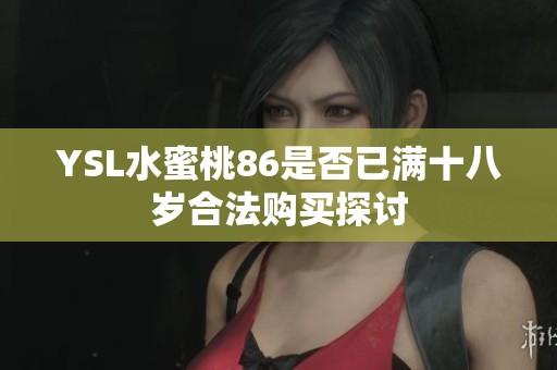 YSL水蜜桃86是否已满十八岁合法购买探讨