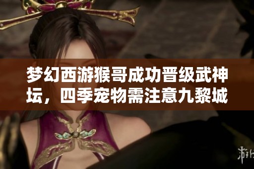 梦幻西游猴哥成功晋级武神坛，四季宠物需注意九黎城浮空机制