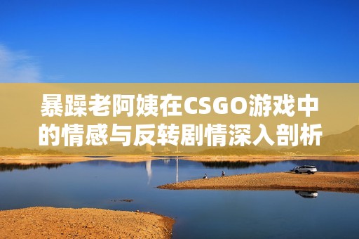暴躁老阿姨在CSGO游戏中的情感与反转剧情深入剖析
