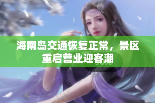 海南岛交通恢复正常，景区重启营业迎客潮